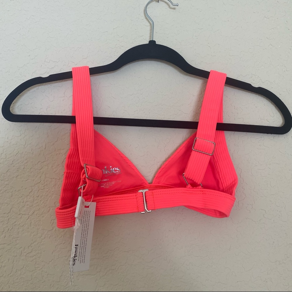 Frankie's Bikini's Georgia Ribbed Bikini Top - Picture 5 of 6